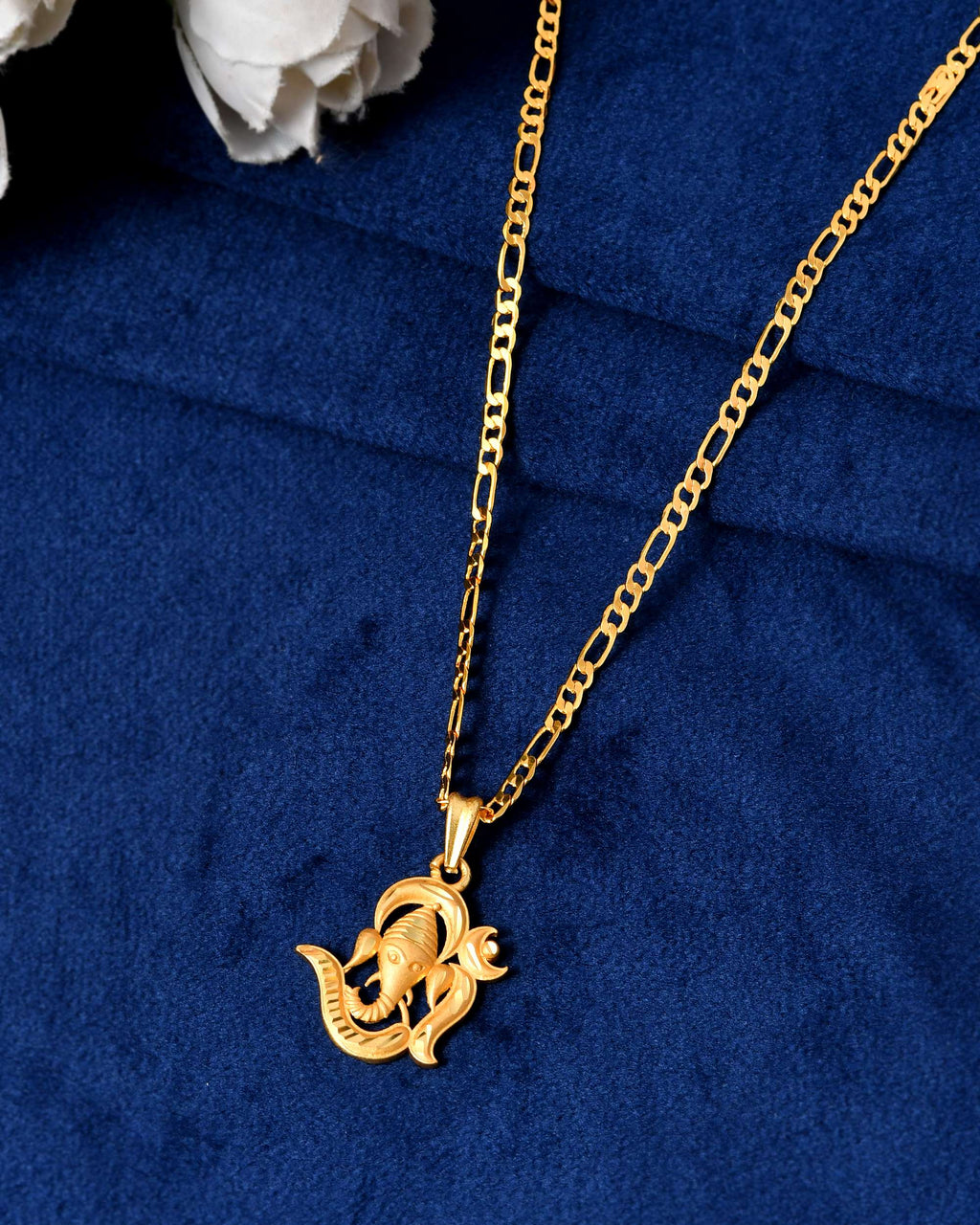 Jewels Nest Trendy Shiva Om Chain Necklace – Unisex Jewelry
