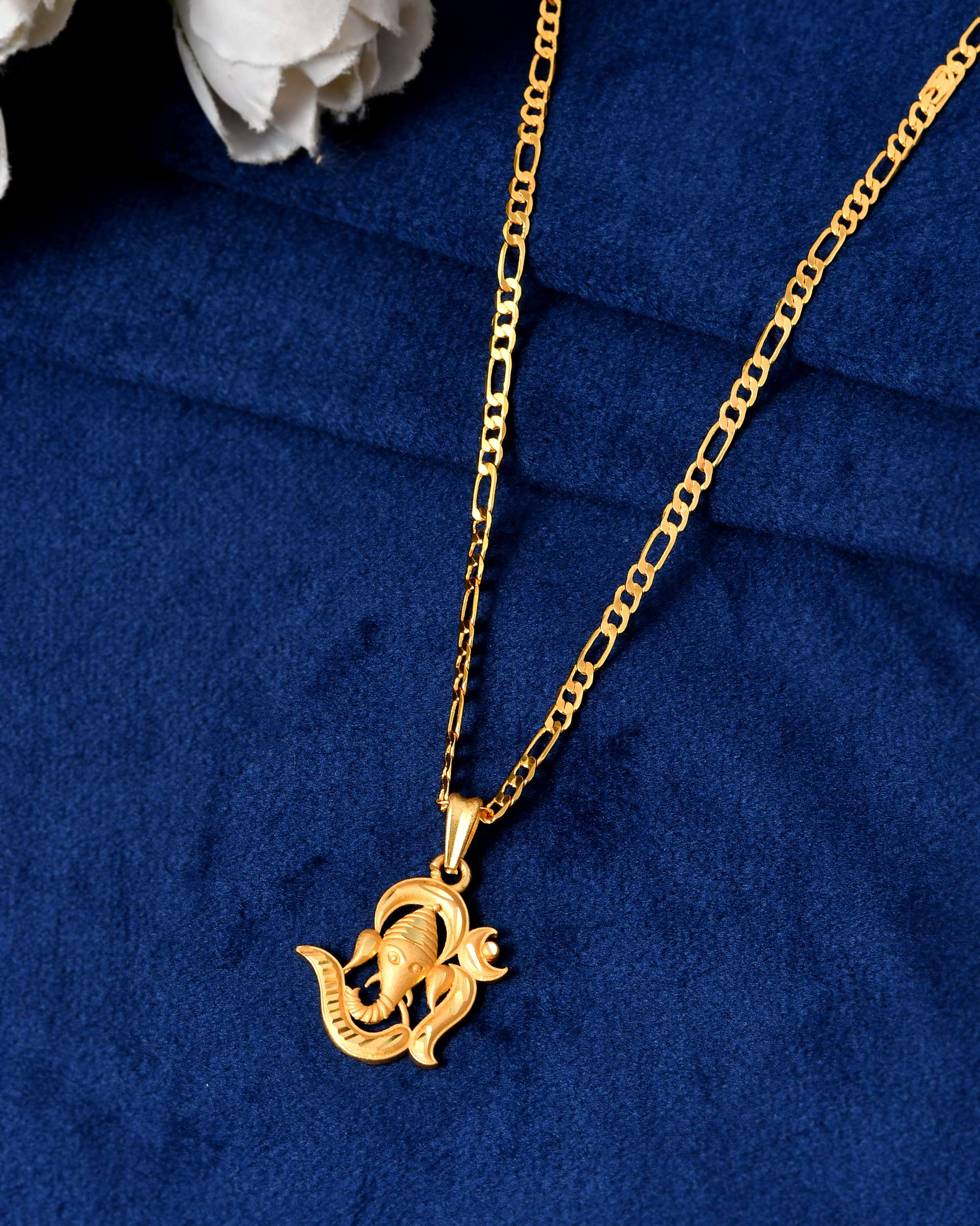 Jewels Nest Trendy Shiva Om Chain Necklace – Unisex Jewelry