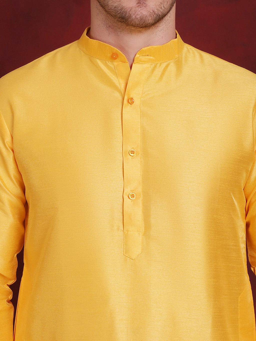 Jompers Men's Multi Printed Nehru Jacket With Kurta Pyjama Set