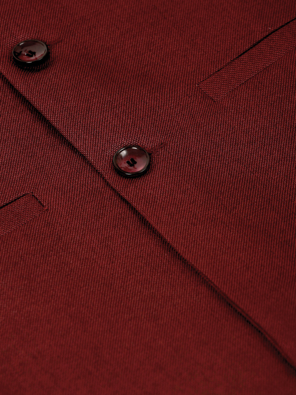 Jompers Men's Solid Kurta Pyjama With Nehru Jacket - Maroon