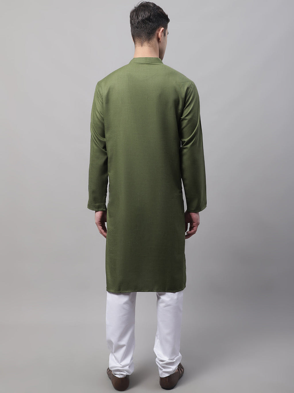 Jompers Men's Cotton Solid Kurta Payjama Sets