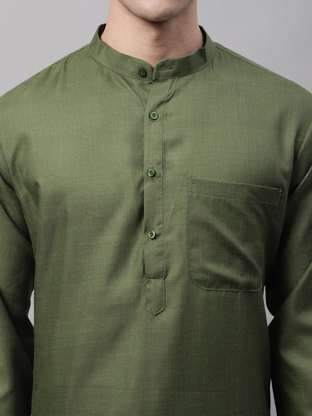 Jompers Men's Cotton Solid Kurta Payjama Sets