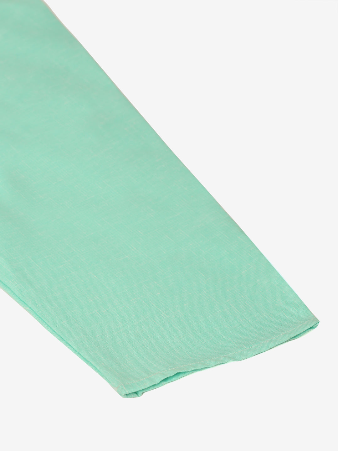 Jompers Men's Cotton Solid Kurta Pajama Sets - Green