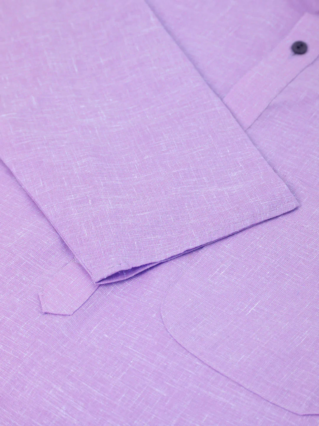 Jompers Men's Cotton Solid Kurta Pajama Set - Purple