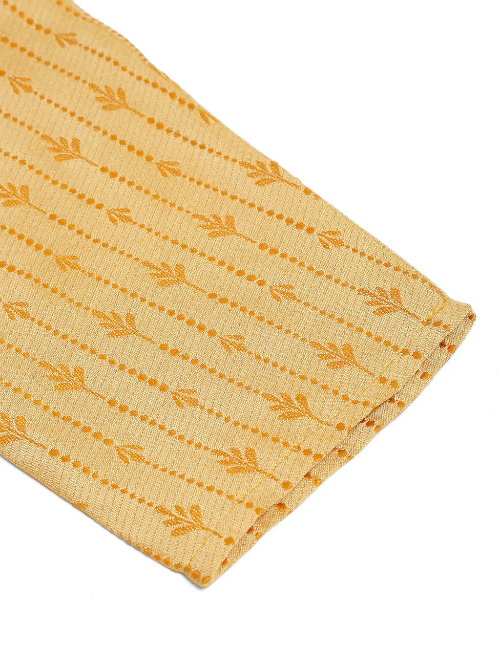 Jompers Men's Golden Embroidered Kurta Payjama Sets