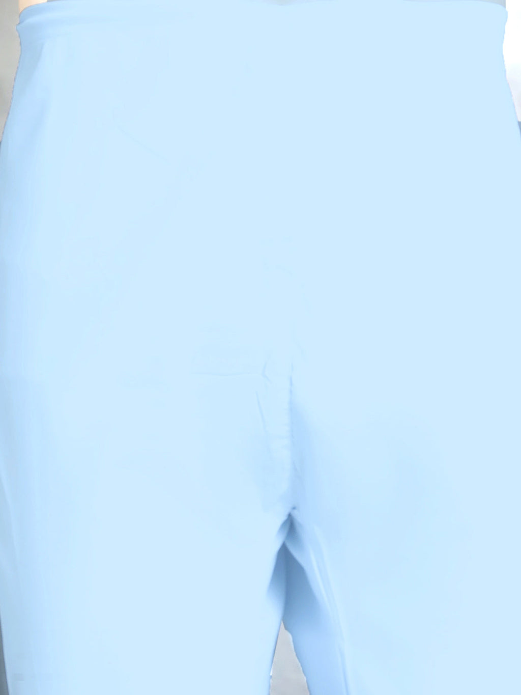 Jompers Men's Solid Pathani Kurta with Salwar - Sky Blue