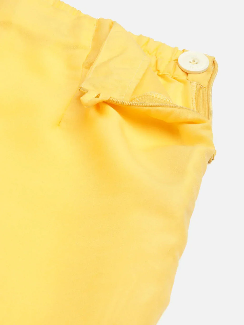 Jompers Women's Yellow Embroidered Regular Kurta with Trousers & With Dupatta