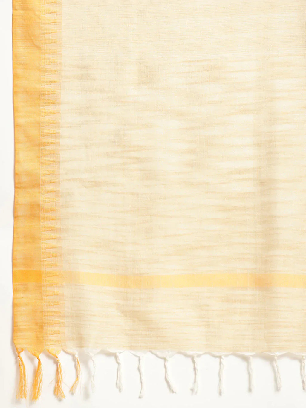 Jompers Women's Yoke Design Cotton Silk Kurta with Trousers & Dupatta - Yellow