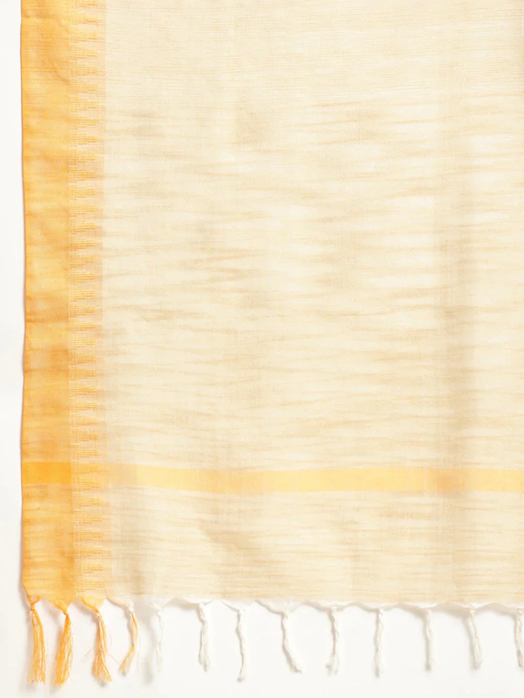 Jompers Women's Yoke Design Cotton Silk Kurta with Trousers & Dupatta - Yellow