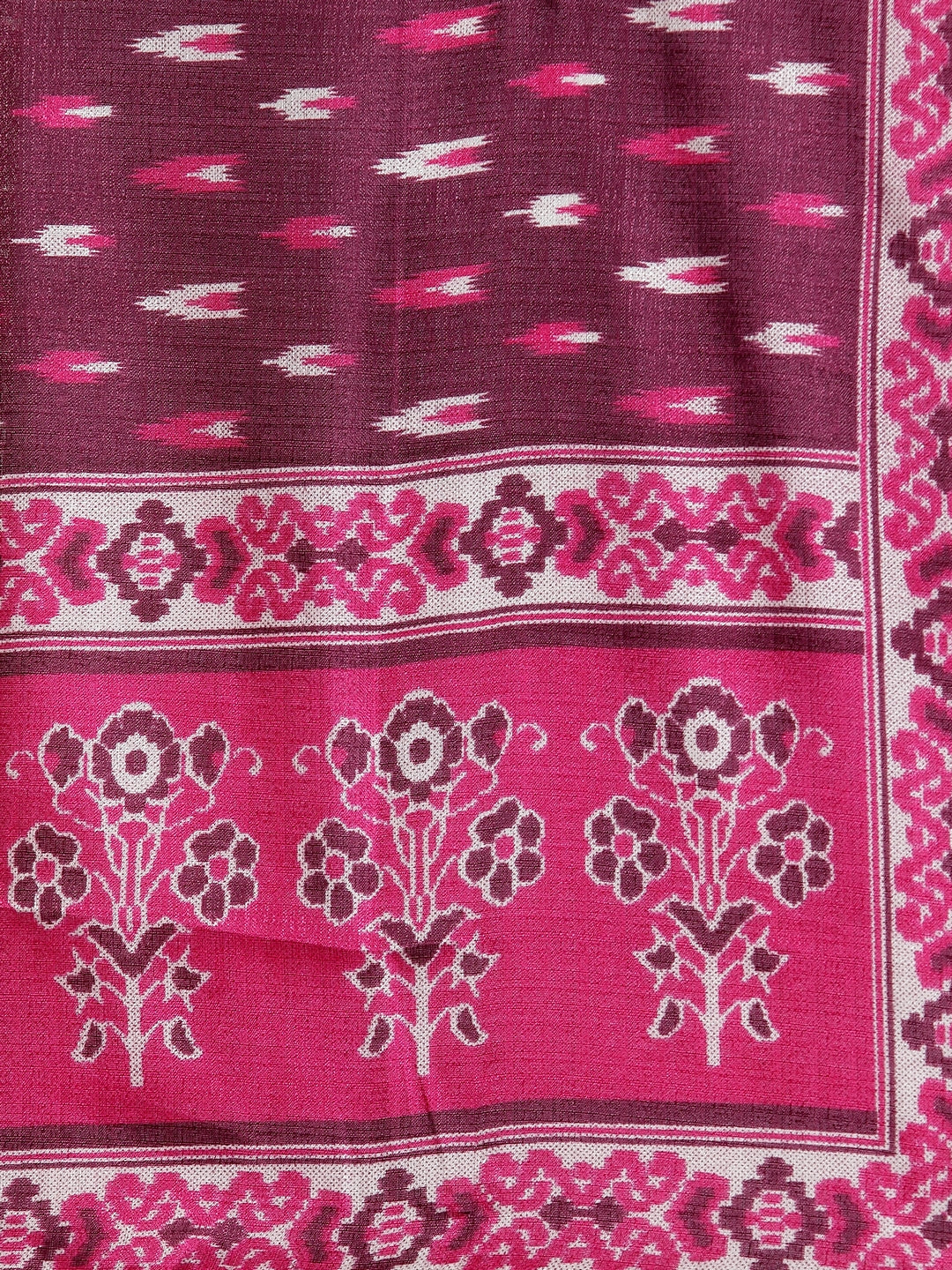 Jompers Women Pink Solid Kurta with Trousers & Dupatta