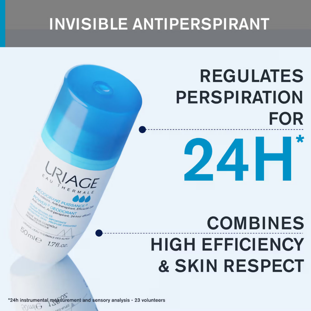 Uriage Power 3 Roll On Deodorant