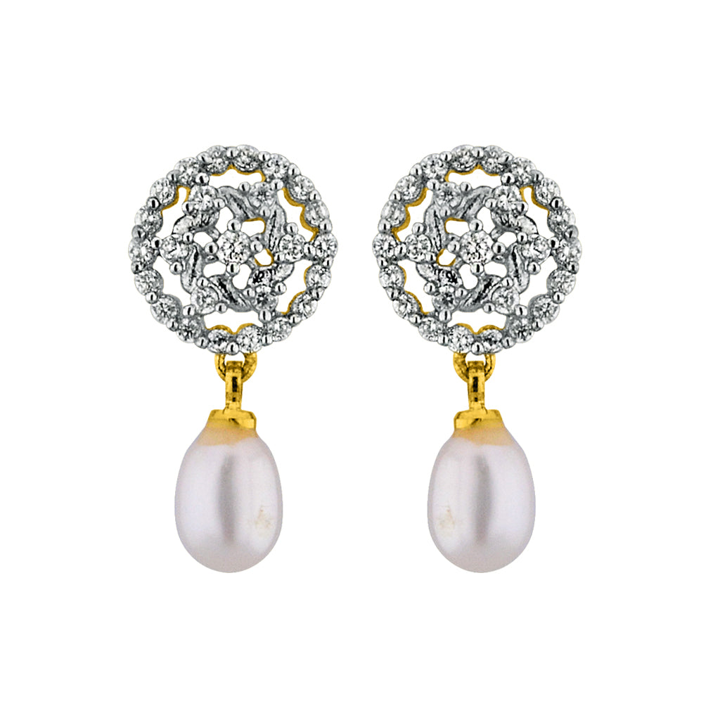 J Pearls Cheerful Pearl Drop Earrings - Real Pearl Jewelry