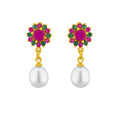 J Pearls Delightful Pearl Earrings - Real Pearl Jewelry