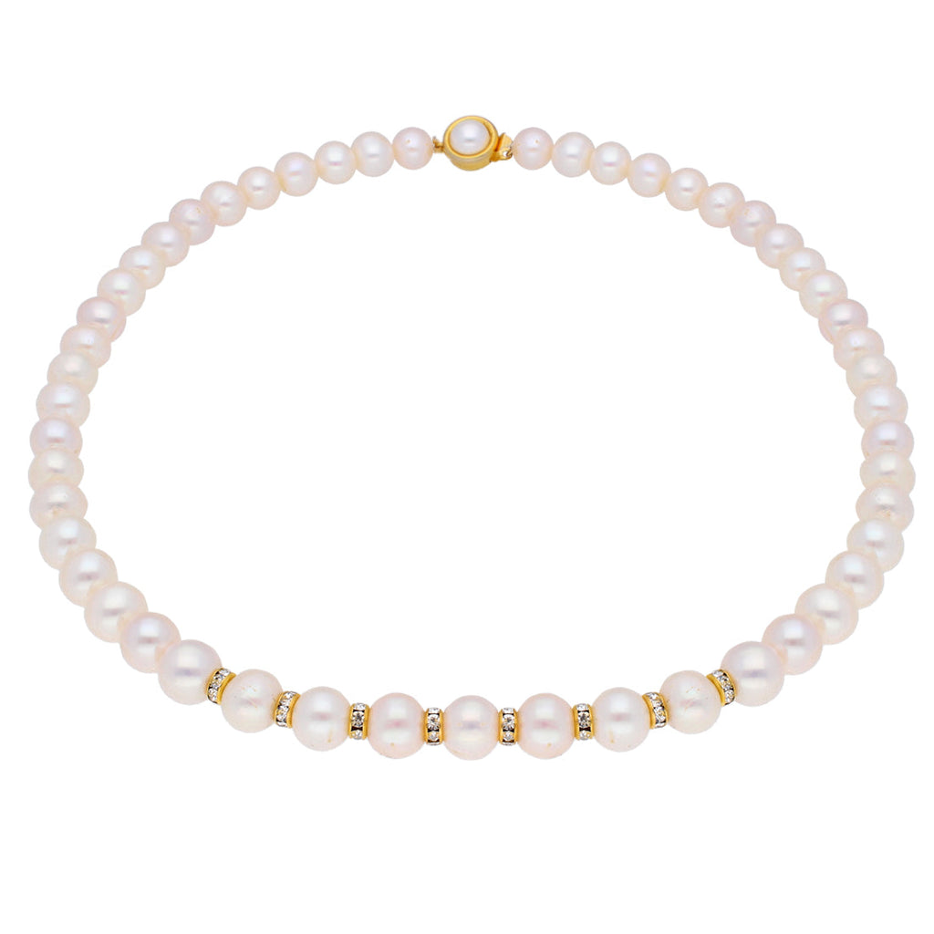 J Pearls Simple Pearl Set - Real Pearl Jewelry