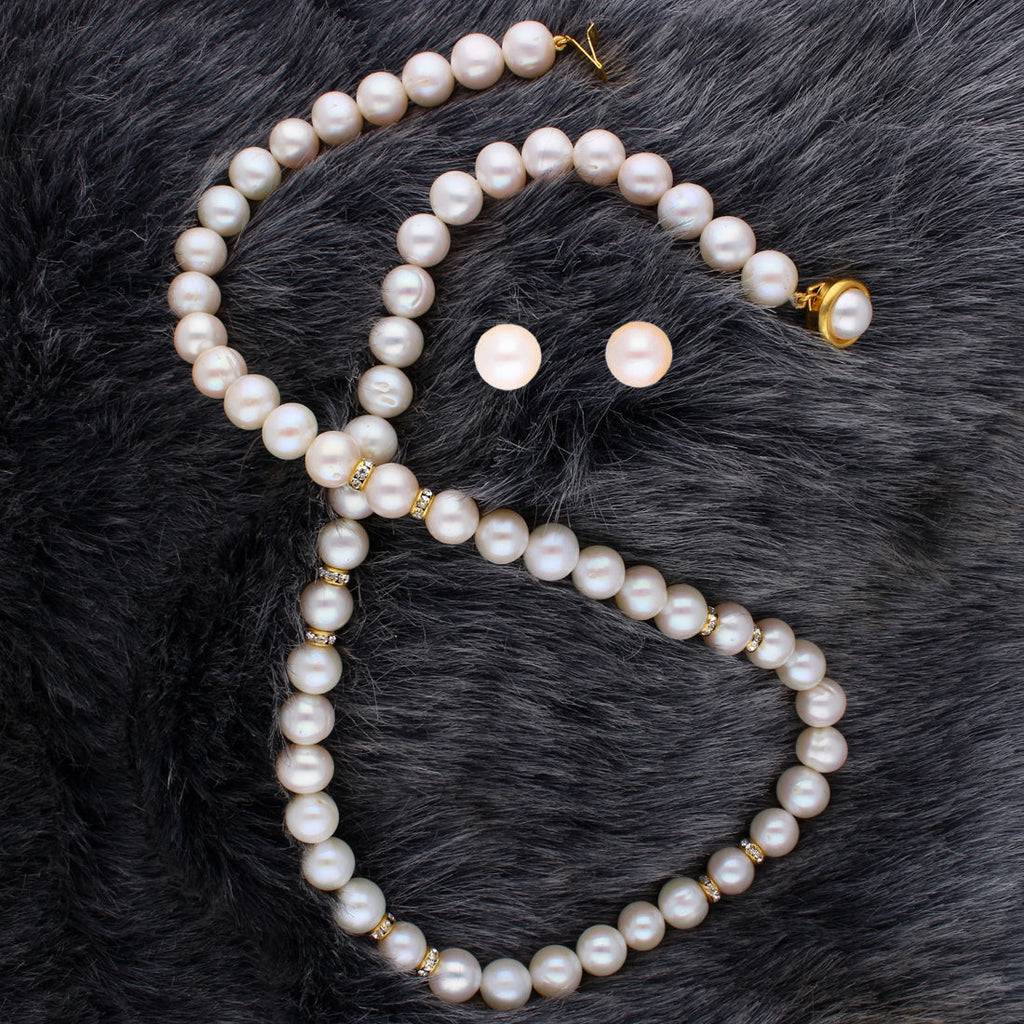 J Pearls Charming Pearl Necklace - Real Pearl Jewelry