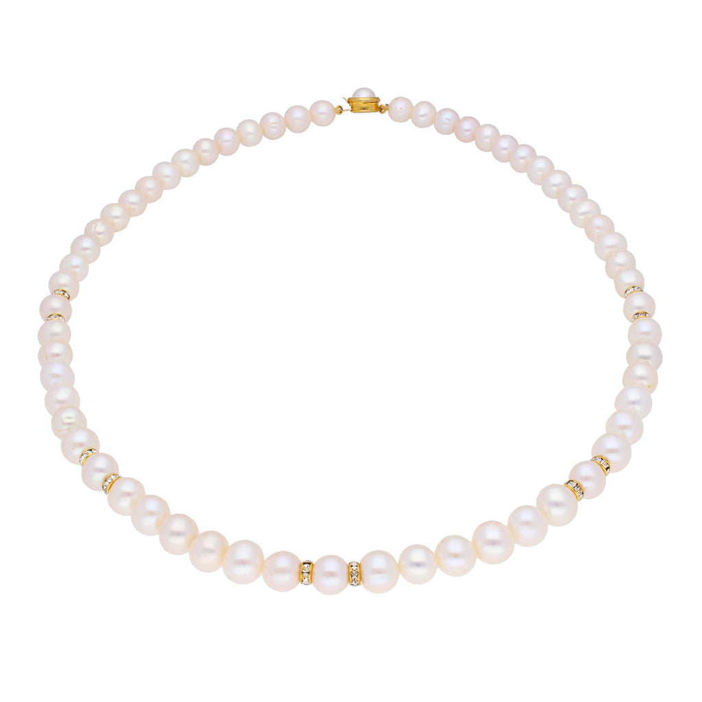 J Pearls Charming Pearl Necklace - Real Pearl Jewelry