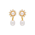 J Pearls Anika Pearl Earrings - Real Pearl Jewelry
