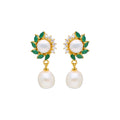 J Pearls Ruhi Pearl Earrings - Real Pearl Jewelry