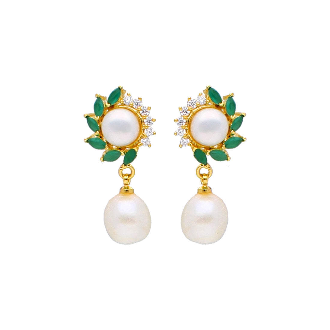 J Pearls Ruhi Pearl Earrings - Real Pearl Jewelry