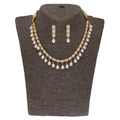 J Pearls Shine Stone Pearl Necklace - Real Pearl Jewelry