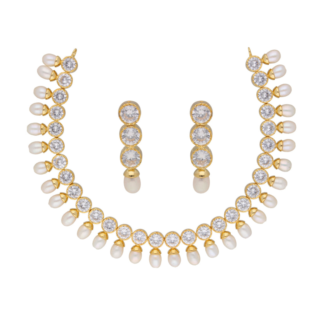 J Pearls Charming Pearl Necklace - Real Pearl Jewelry
