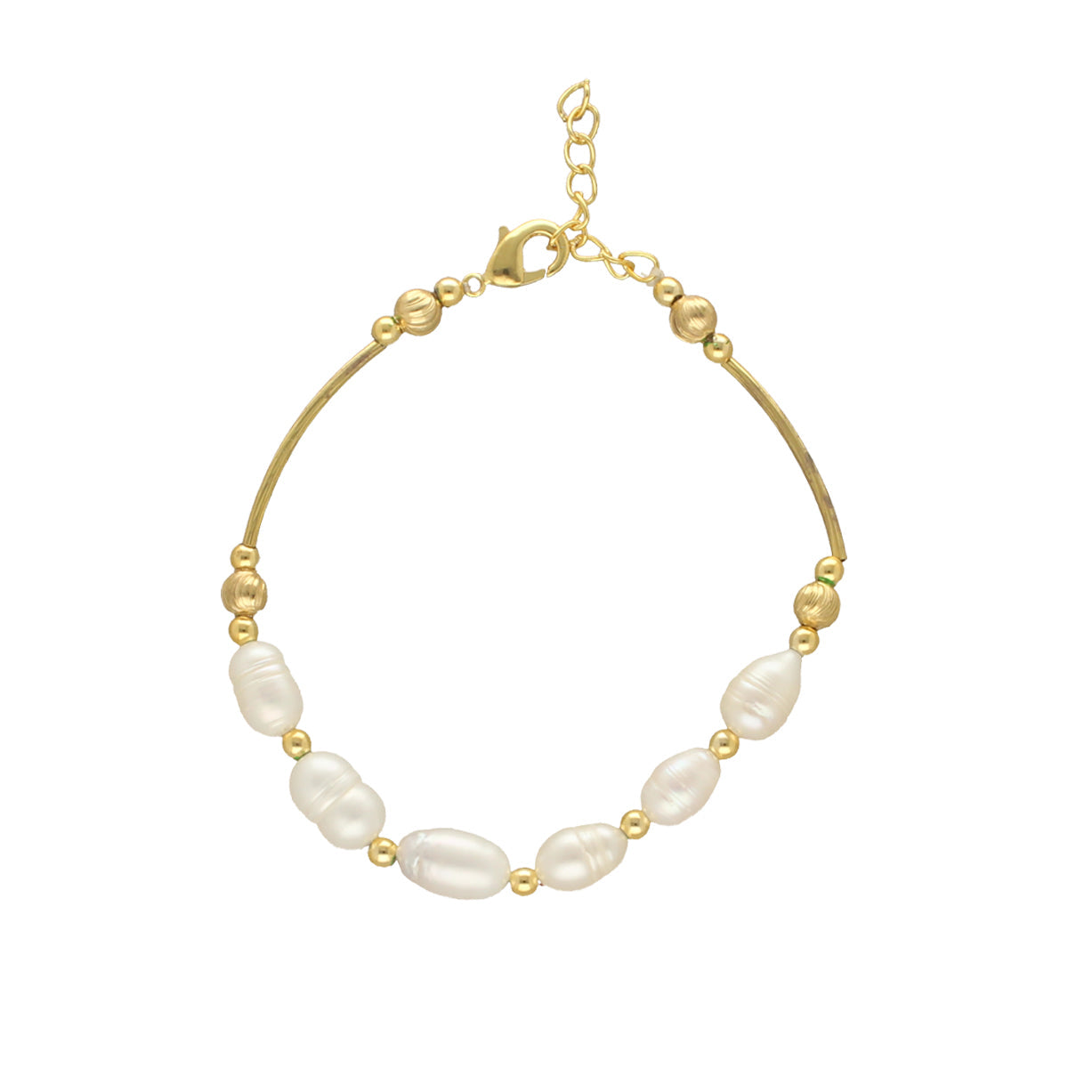 J Pearls Zenia 1 Line Pearl Bracelet