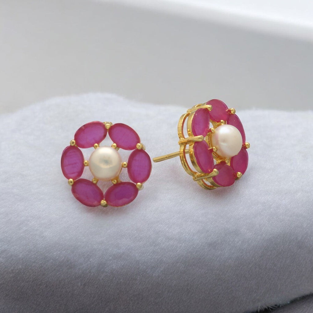 J Pearls Diven Pearl Earrings Pack 2