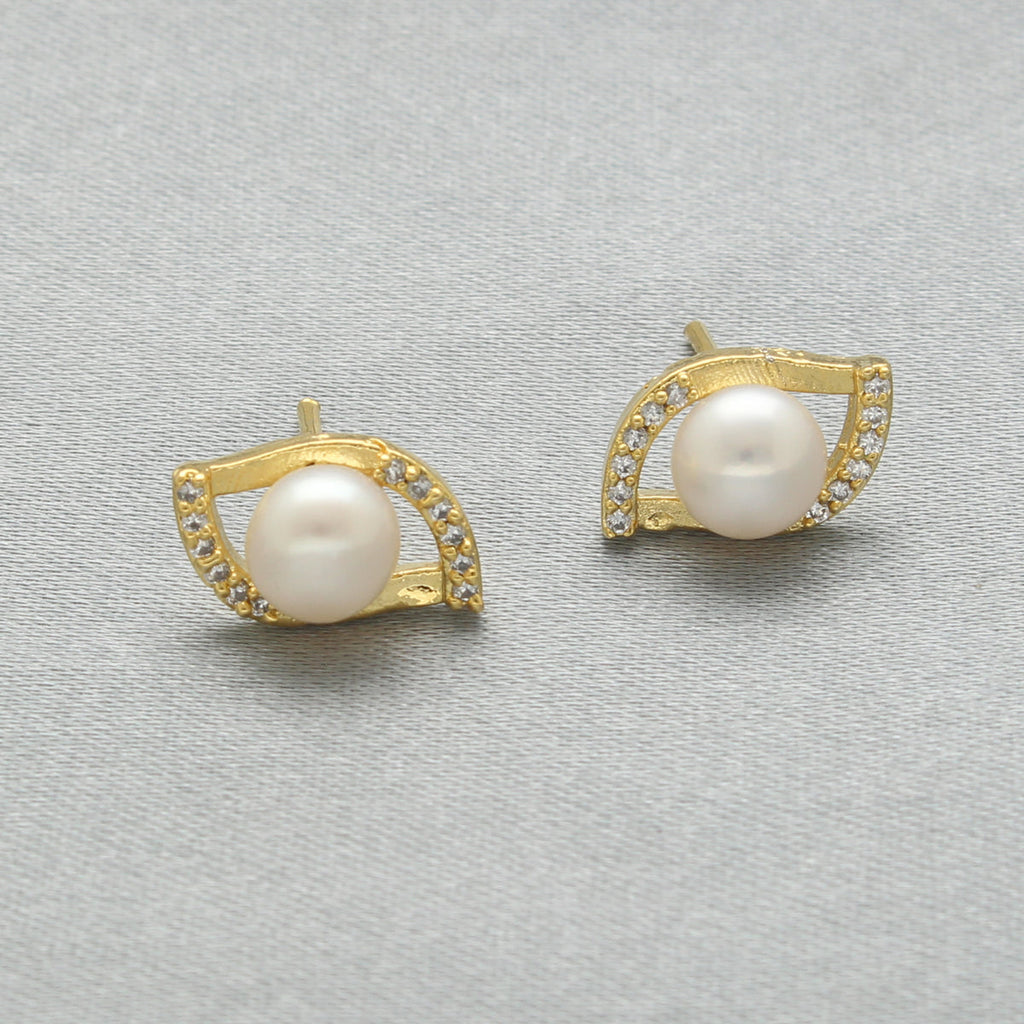 J Pearls Tanay Pearl Earrings Pack 4