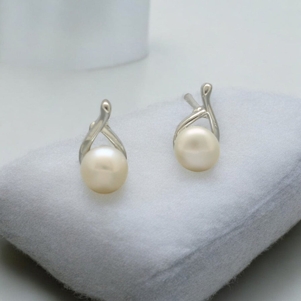 J Pearls Girik Pearl Earrings Pack 4