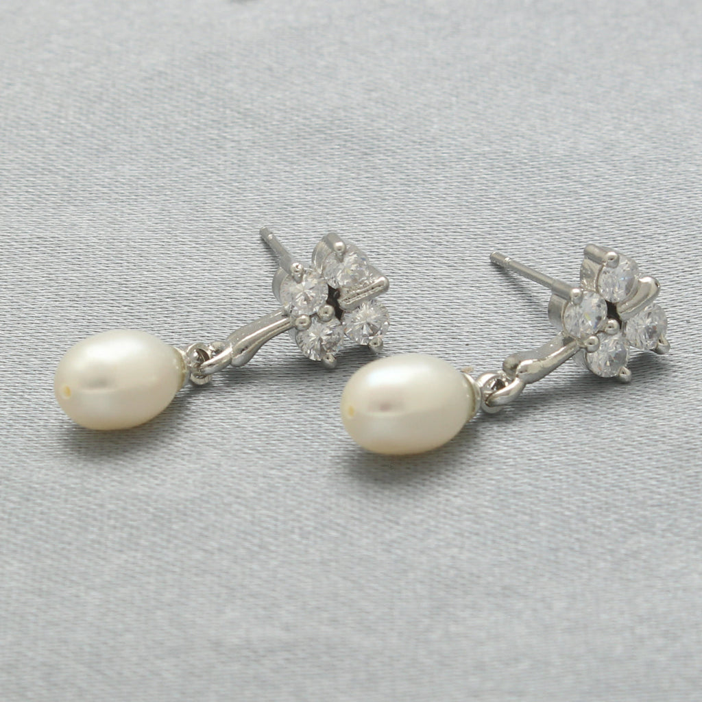 J Pearls Hansa Pearl Earrings Pack 2