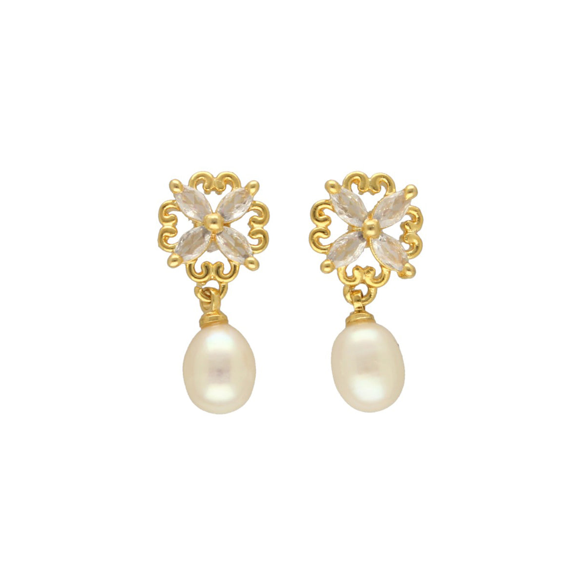 J Pearls Tasha Pearl Earrings