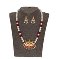 J Pearls Dheyanshi 1 Line Round Pearl Necklaces - Real Pearl Jewelry