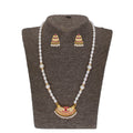 J Pearls Heena 1 Line Round Pearl Necklaces - Real Pearl Jewelry