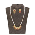 J Pearls Ehani 1 Line Oval Pearl Necklaces - Real Pearl Jewelry