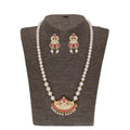 J Pearls Tulsi 1 Line Round Pearl Necklaces - Real Pearl Jewelry