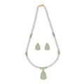 J Pearls Cancala 1 Line Button Pearl Set - Real Pearl Jewelry