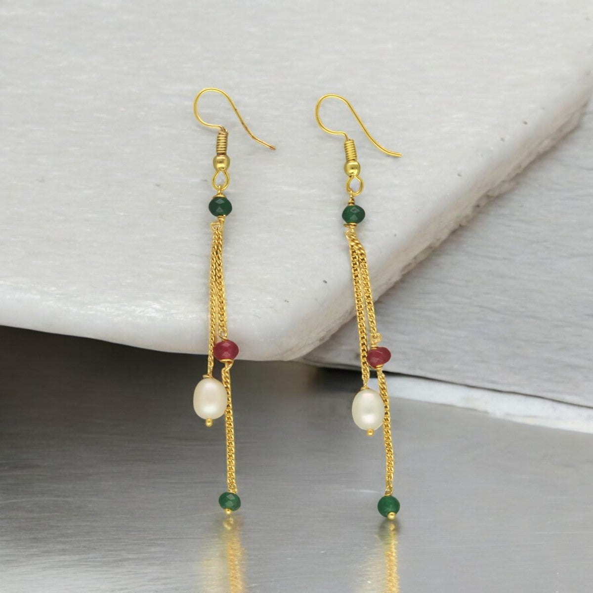 J Pearls Zuri Pearl Earrings