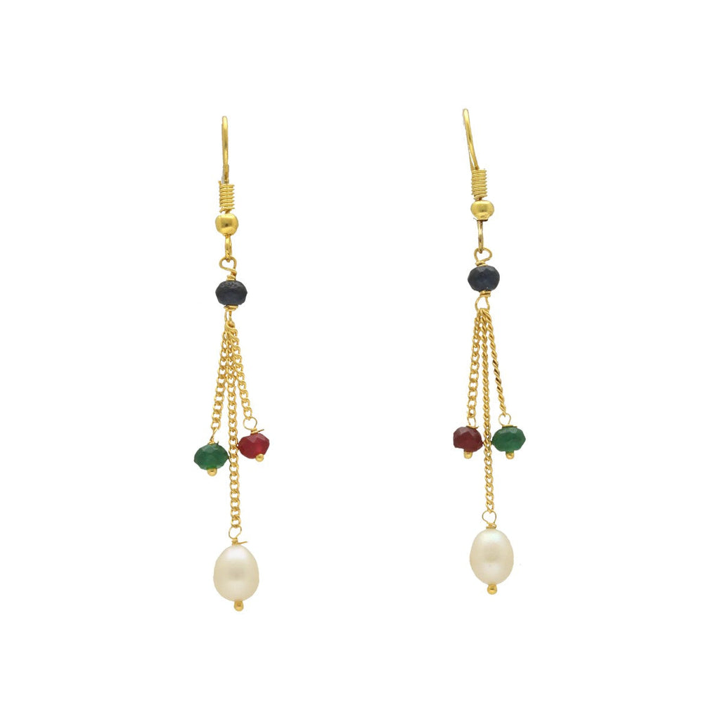 J Pearls Whril Pearl Earrings