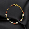 J Pearls Multicharm Holder Pearl Bracelet