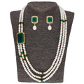 J Pearls Eye-Catching 3 String Necklace Set - Real Pearl Jewelry