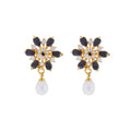 J Pearls Heema Drop Earrings - Real Pearl Jewelry