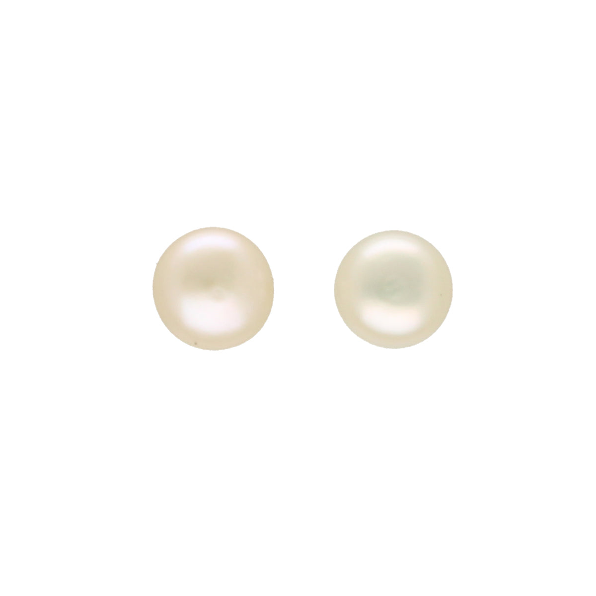J Pearls Chic 925 Silver Stud Earrings