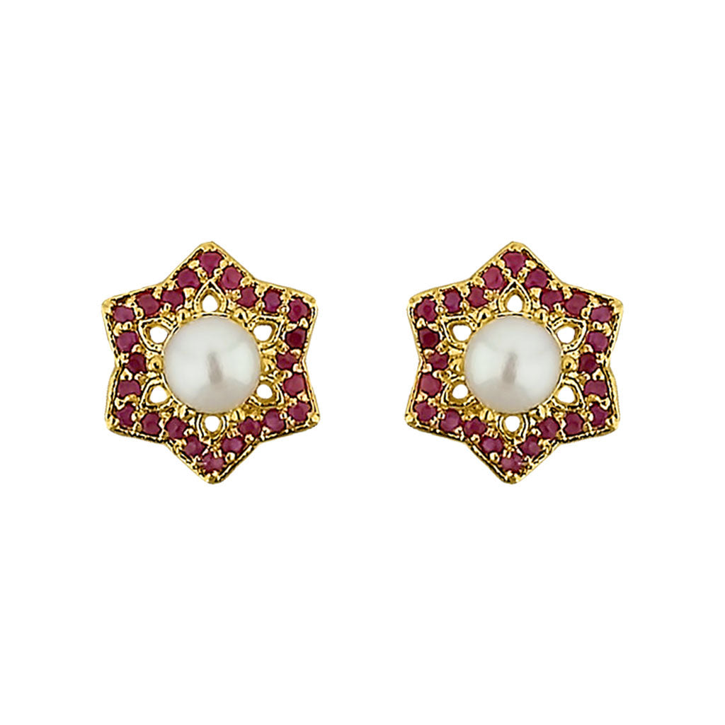 J Pearls Stary Pearl Earrings - Real Pearl Jewelry