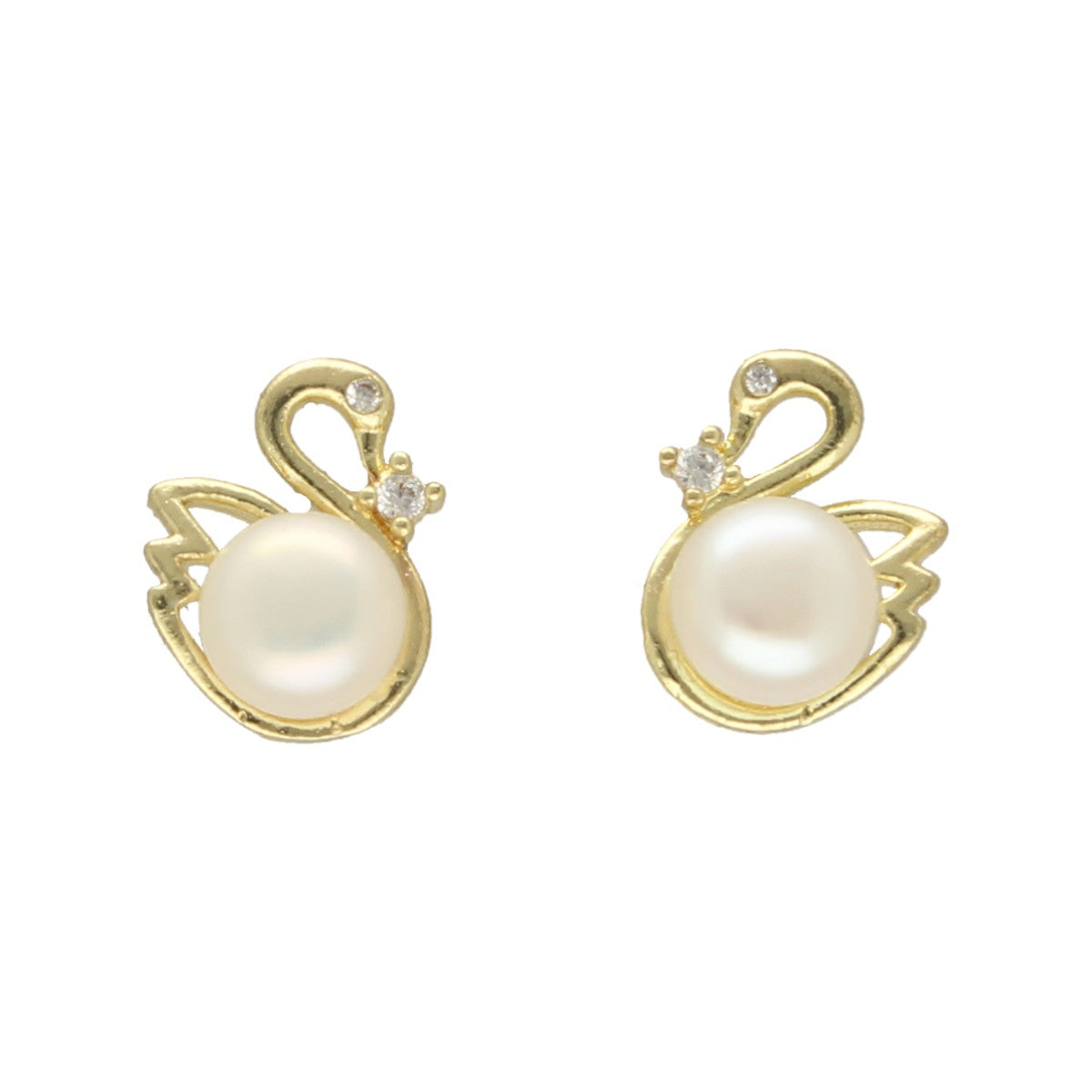 J Pearls Pearl Duck Earrings
