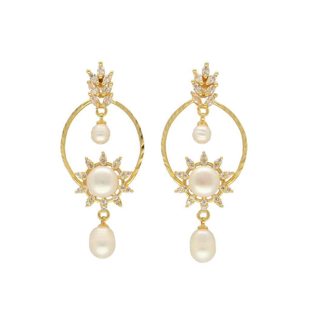 J Pearls Kashika Pearl Earrings