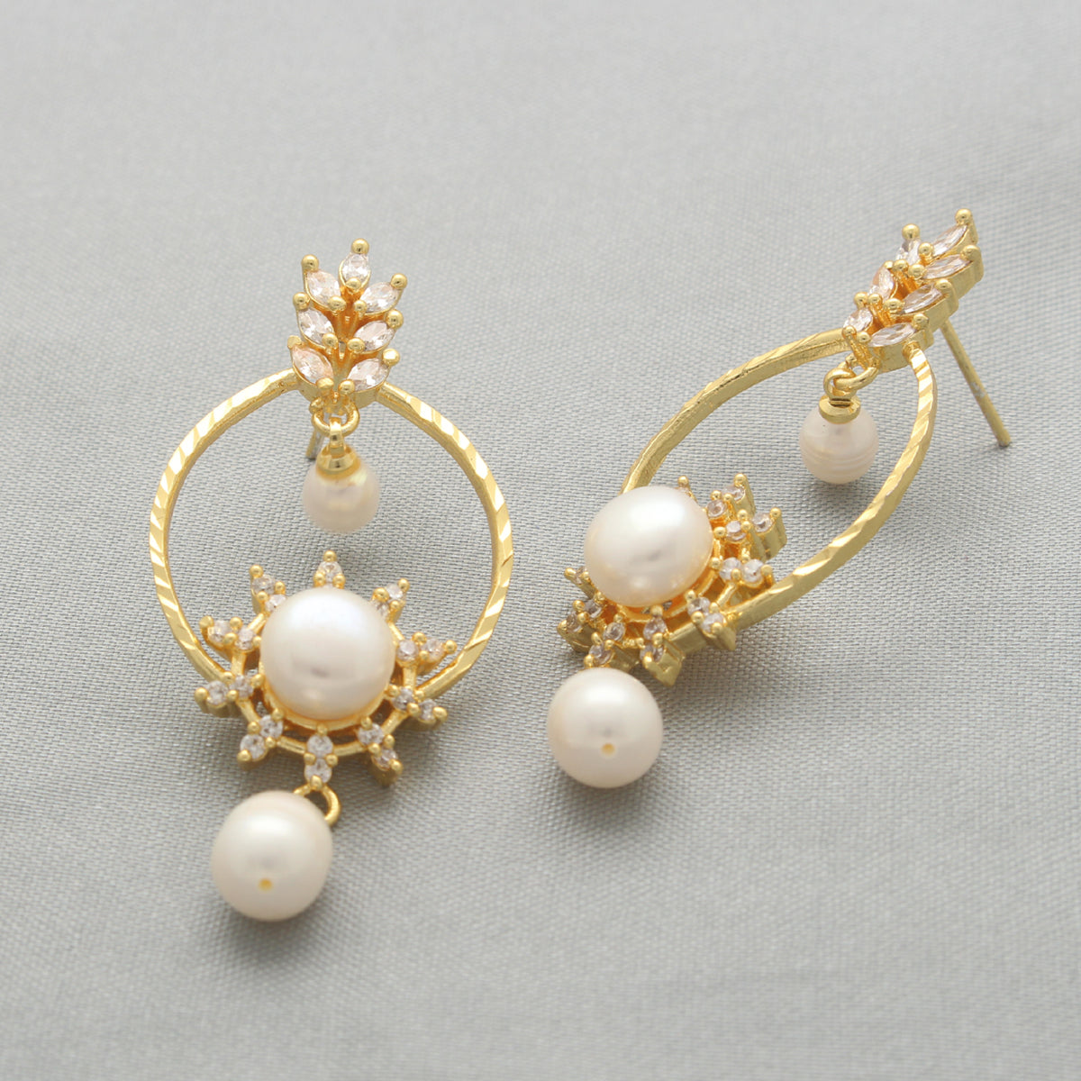J Pearls Kashika Pearl Earrings