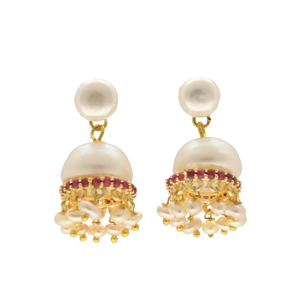 J Pearls Kamya Pearl Earrings
