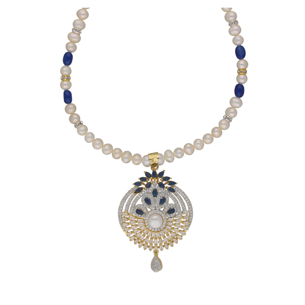 J Pearls Dakshita 1 Line Pearl Sets - Real Pearl Jewelry