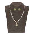J Pearls Babita 1 Line Pearl Sets - Real Pearl Jewelry