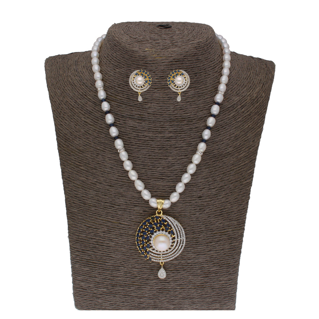 J Pearls Candalini 1 Line Pearl Sets - Real Pearl Jewelry